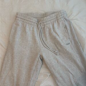 TNA Aritzia Light Gray Joggers